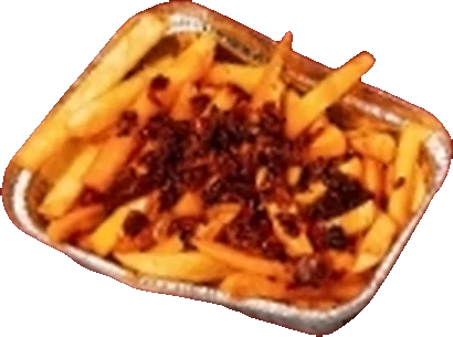 Papas con cheddar